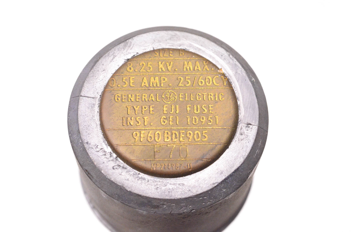 General Electric 9F60BDE905 8.25KV .5E Amp Type EJI Fuse NOS