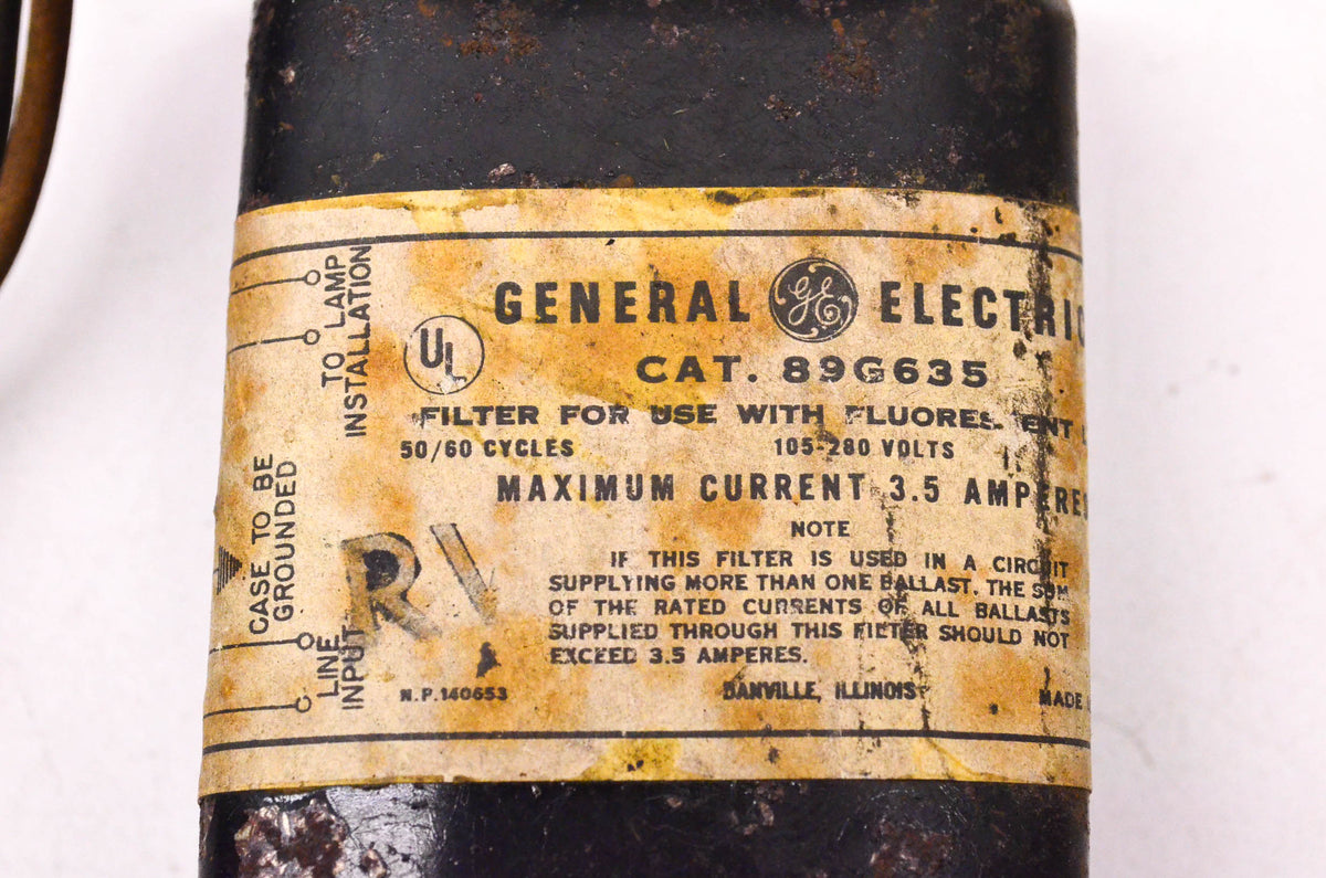 General Electric CAT.89G635 Cat 89G635 General Electric Capacitor
