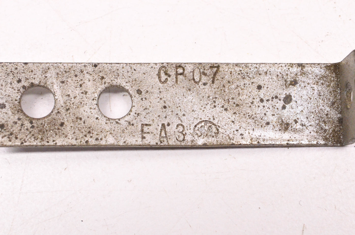 General Electric CP07FA3 3"x.5" Capacitor Hold Down Clamps Qty 2 NOS