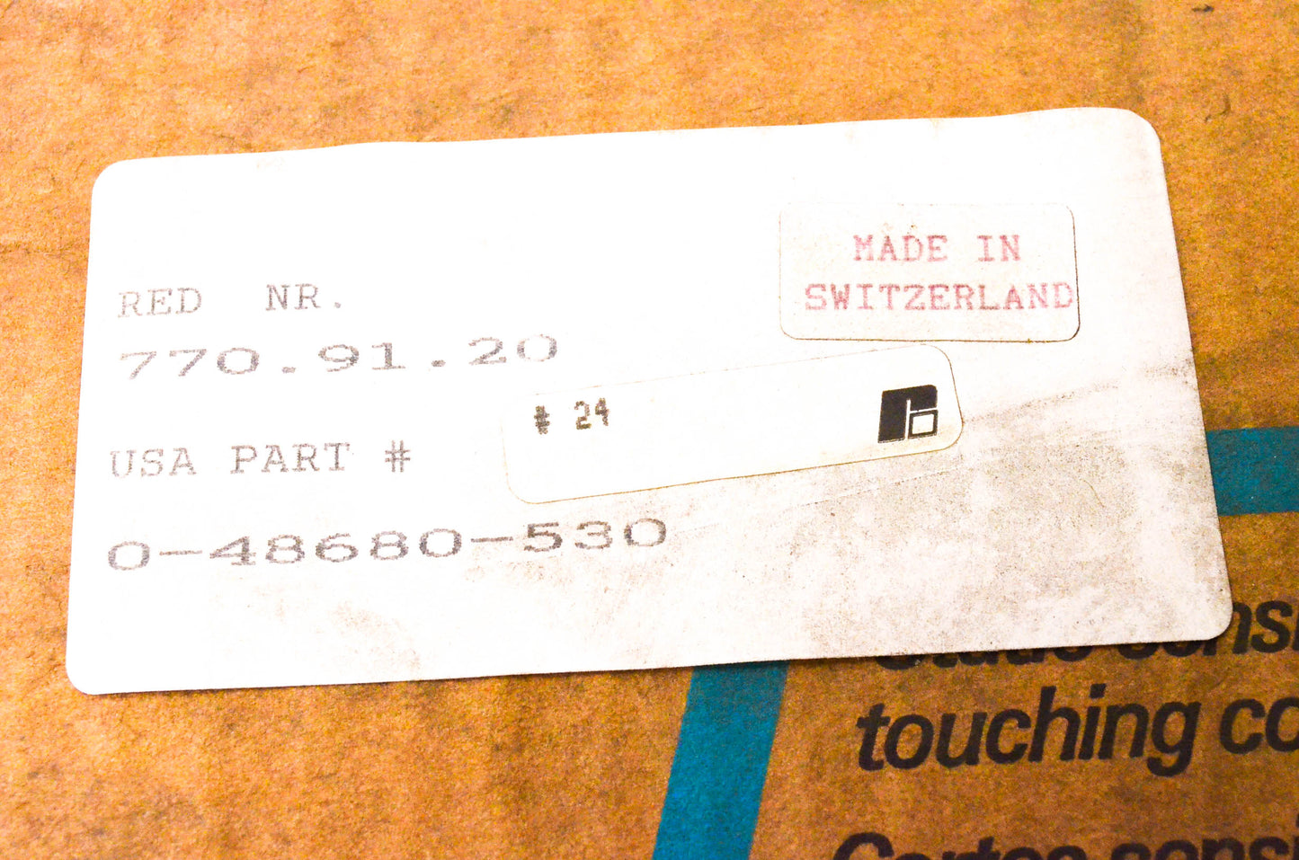 Reliance Electric 770.91.20, 0-48680-530 Electric Drive Interface Module NOS