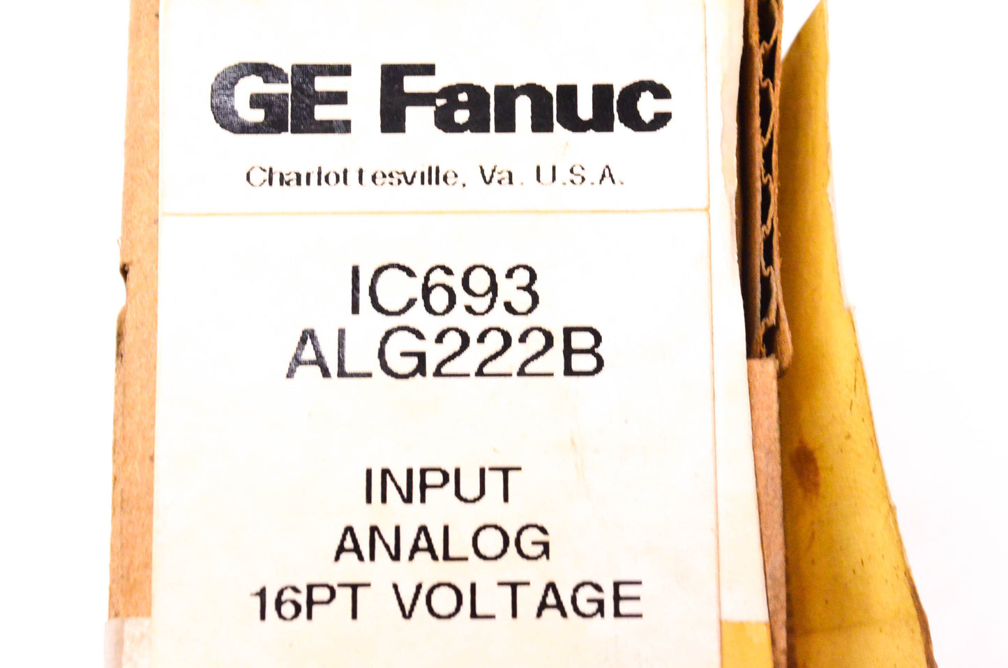 General Electric IC693ALG222B GE Fanuc High Density 16Pt Analog Input NOS