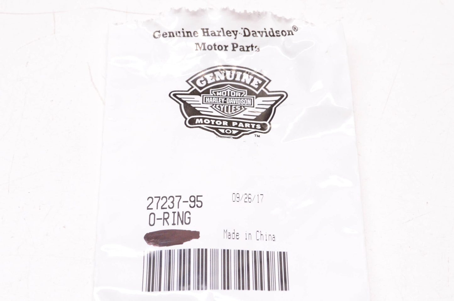 New OEM Harley-Davidson 27237-95 O-Ring Qty 2 NOS