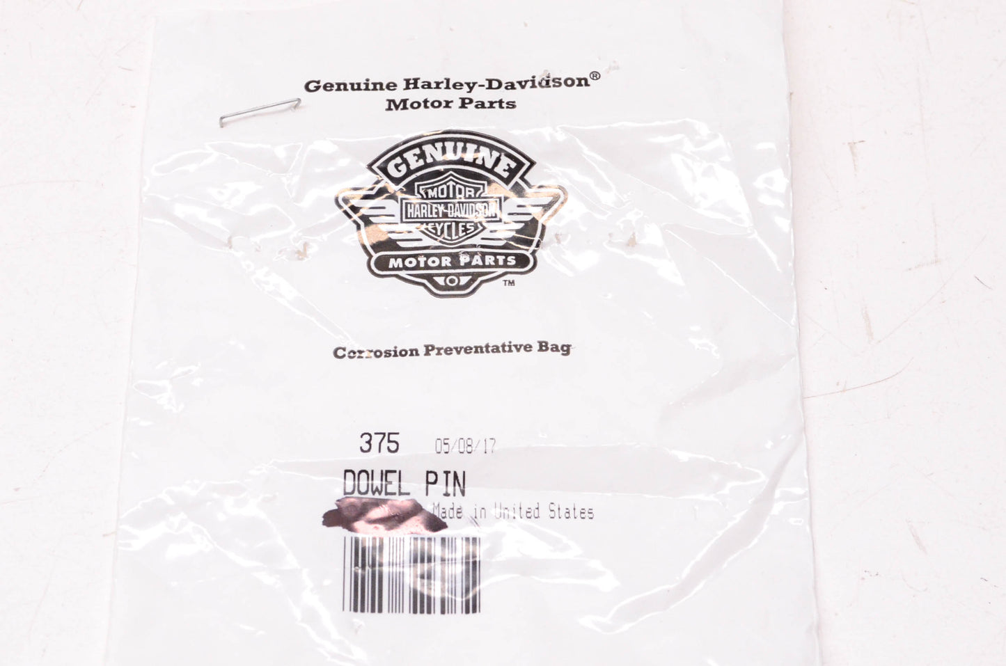 New OEM Harley-Davidson 375 Dowel Pin NOS