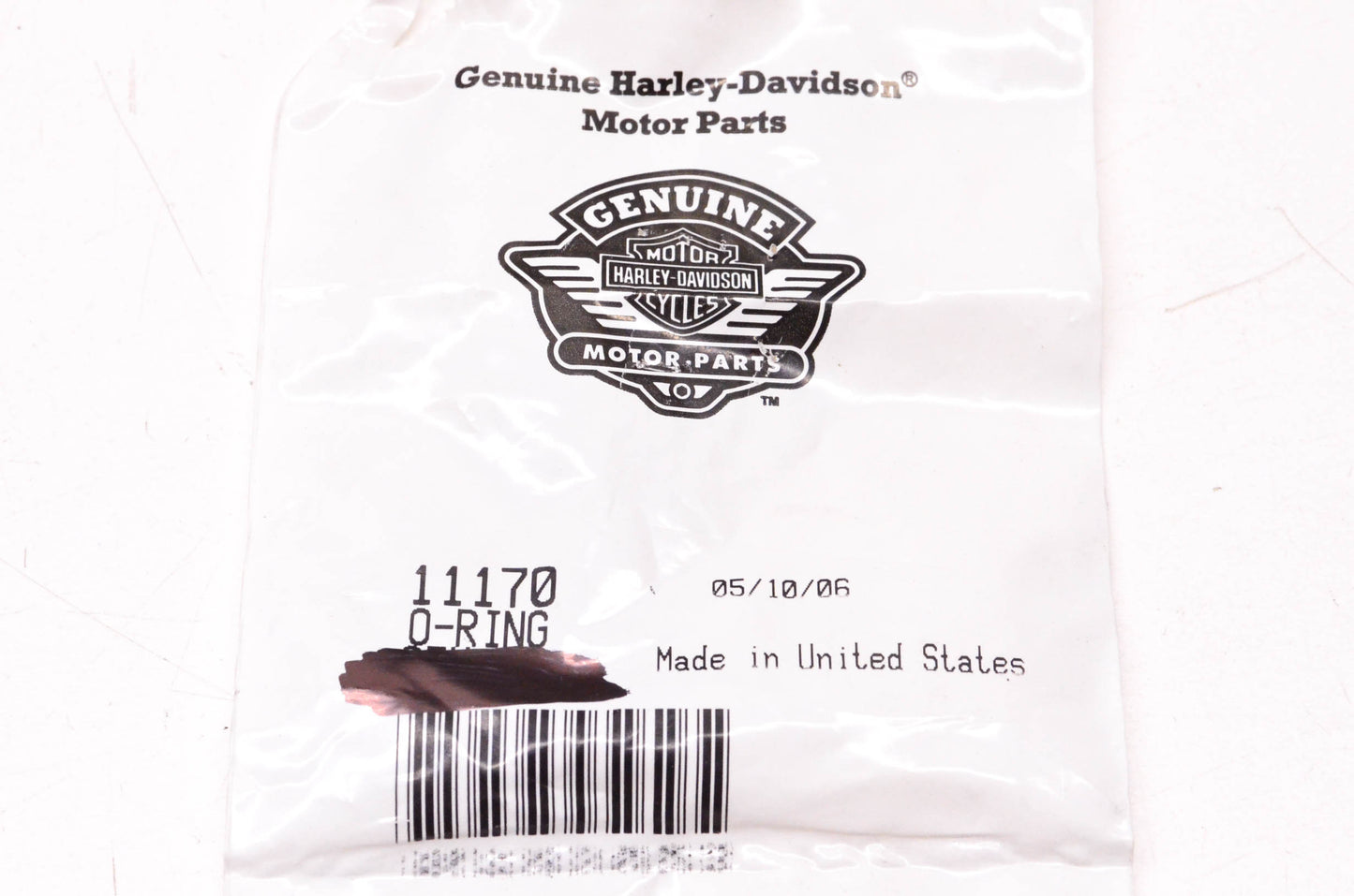 New OEM Harley-Davidson 11170 O-Ring Qty 2 NOS