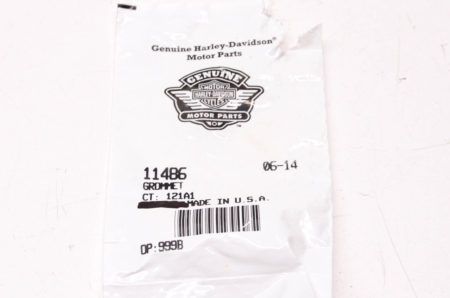 New OEM Harley-Davidson 11486 Grommet NOS