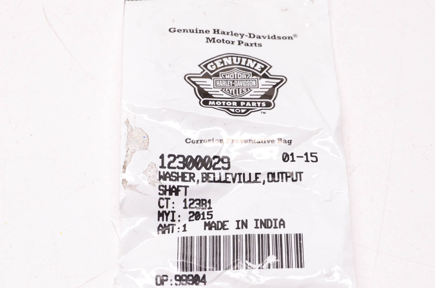 New OEM Harley-Davidson 12300029 Output Shaft Washer NOS
