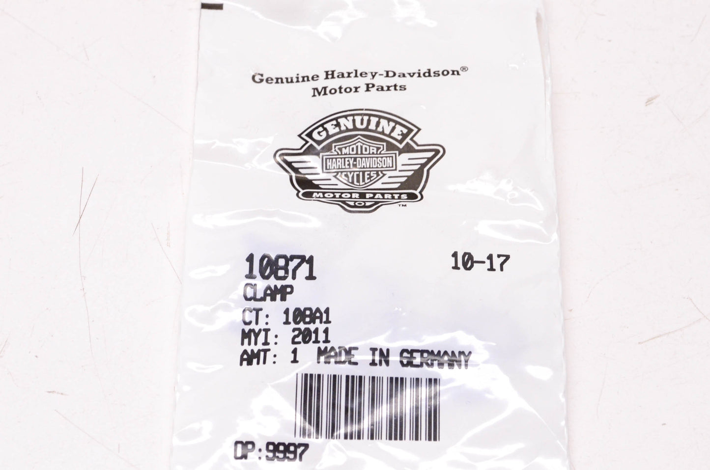 New OEM Harley-Davidson 10871 Clamp NOS