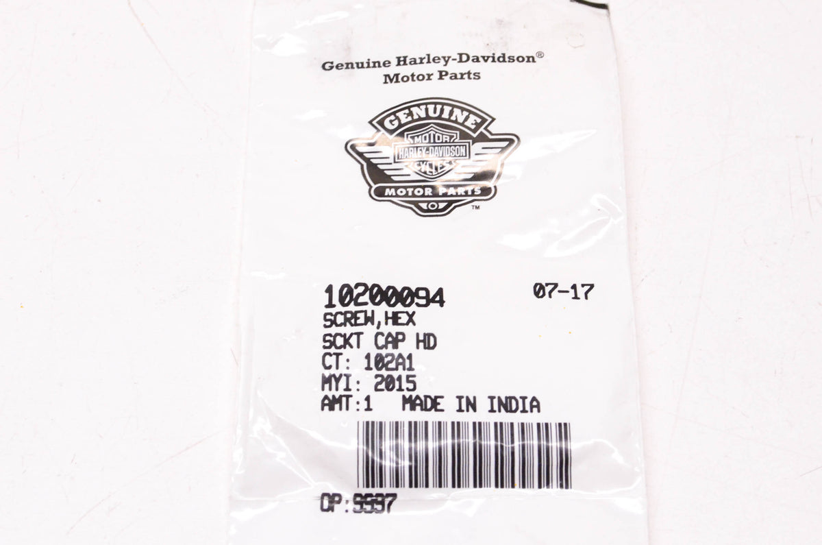 New OEM Harley-Davidson 10200094 Hex Socket Screw NOS