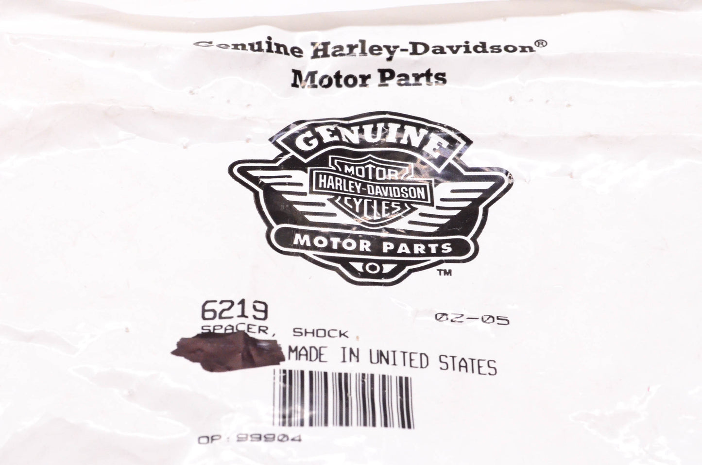 New OEM Harley-Davidson 6219 Shock Spacer NOS
