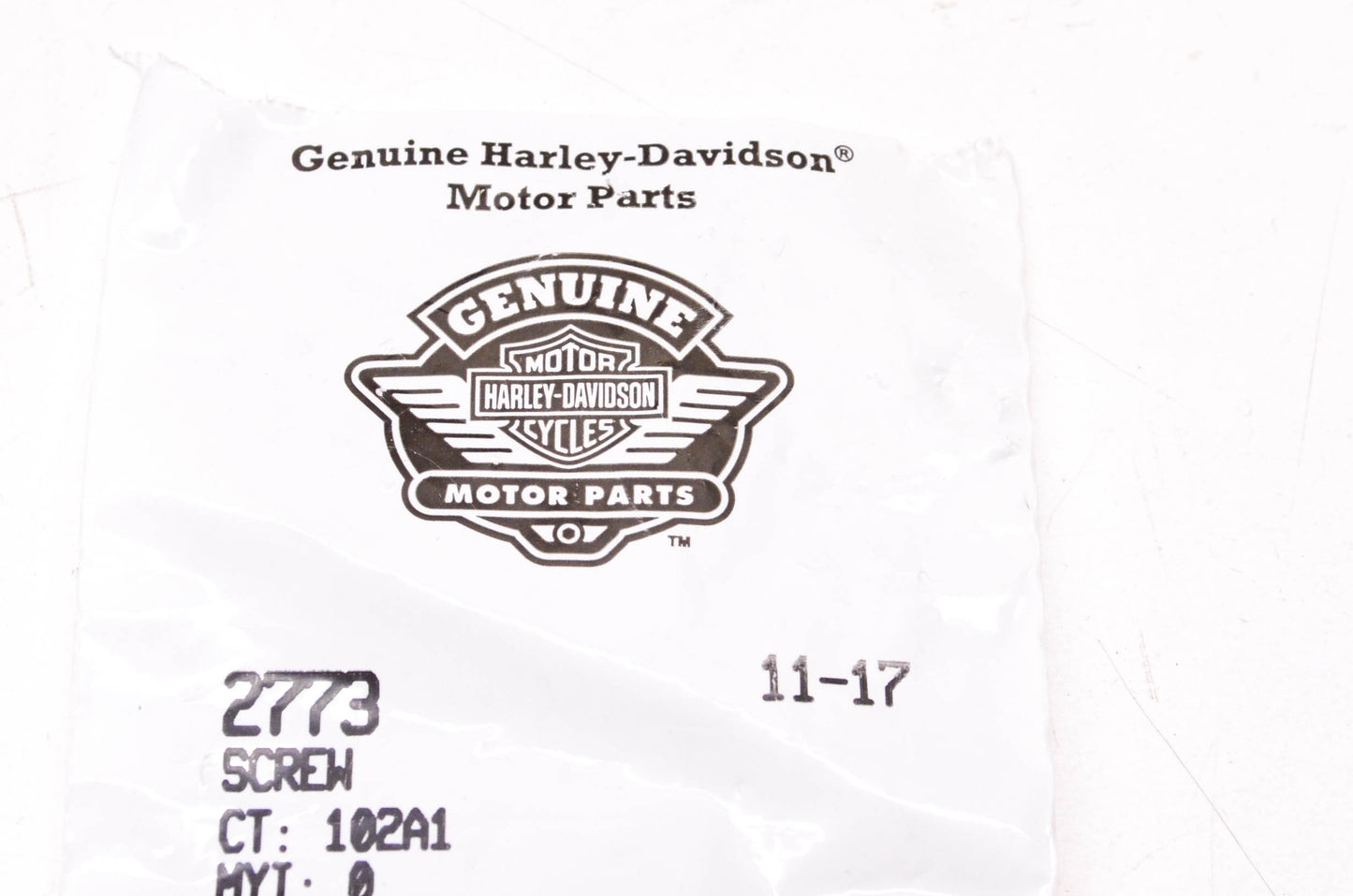 New OEM Harley-Davidson 2773 Pozidriv Pan Head Screw Qty 2 NOS
