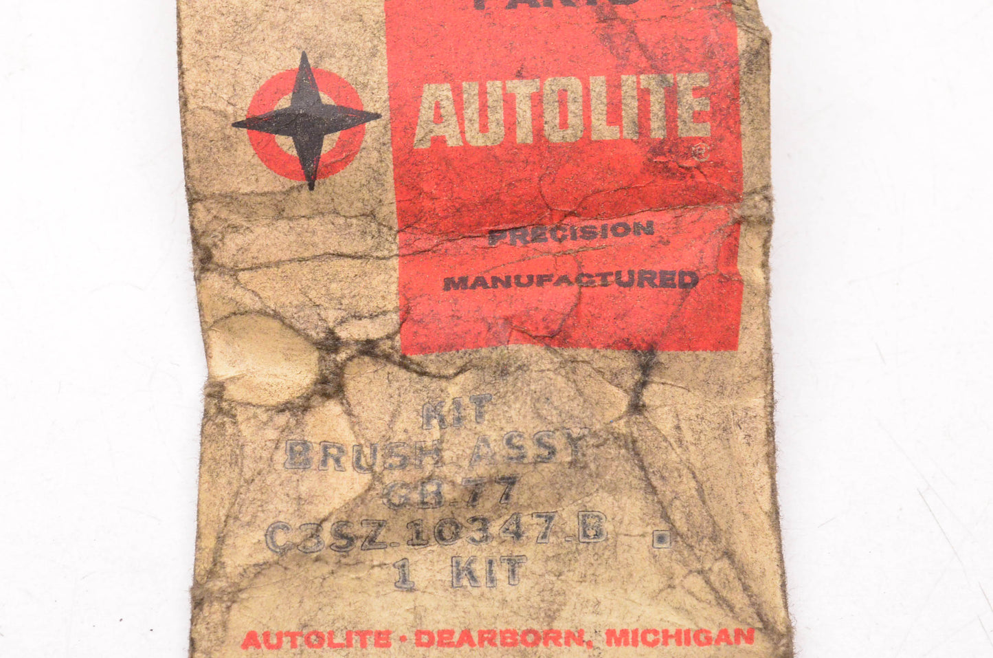 Autolite C3SZ-10347-B Alternator Brush Kit NOS