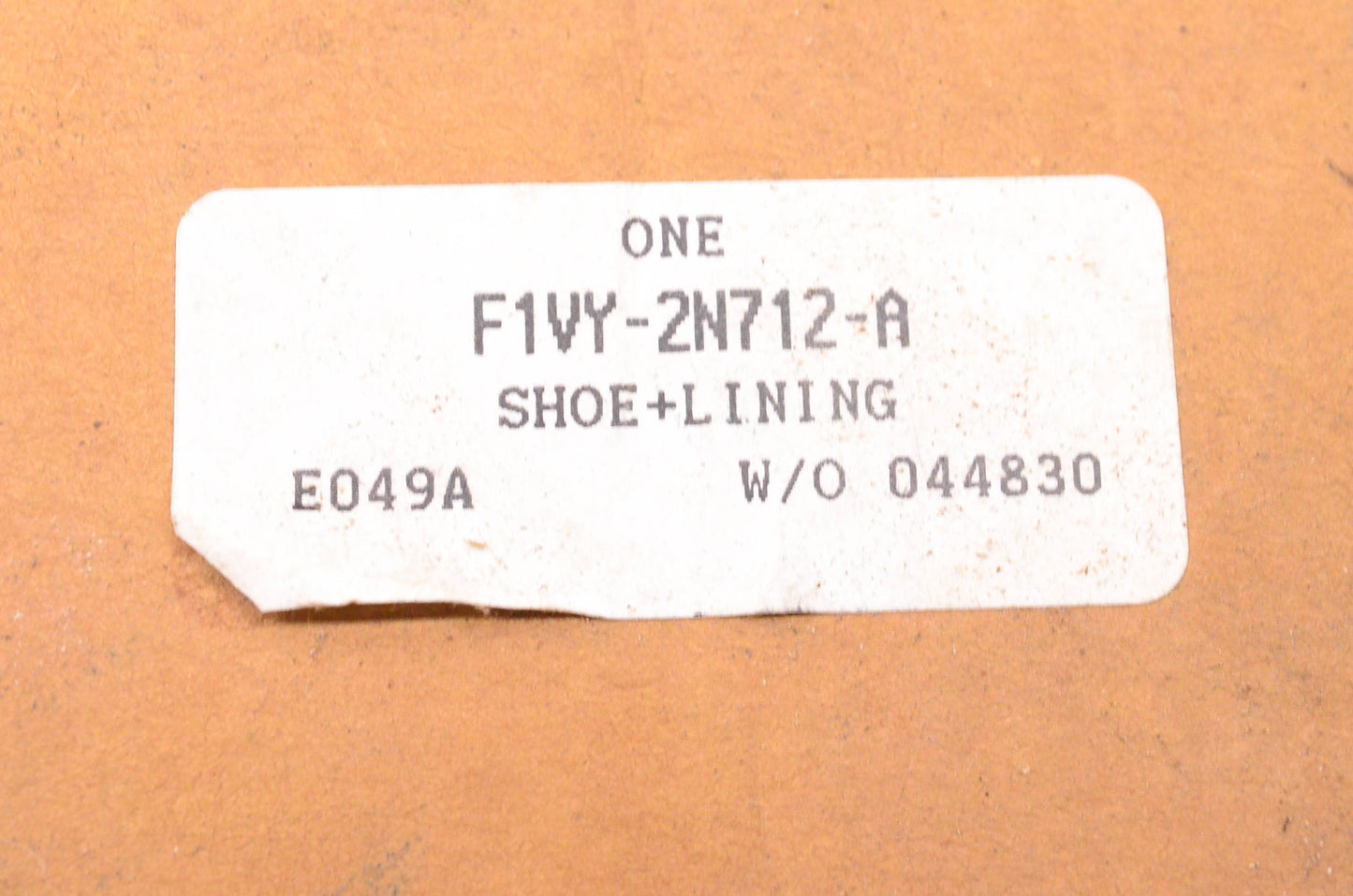 New OEM Ford F1VY-2N712-A Brake Shoes Lincoln Mercury 1992-95 Qty 2 NOS