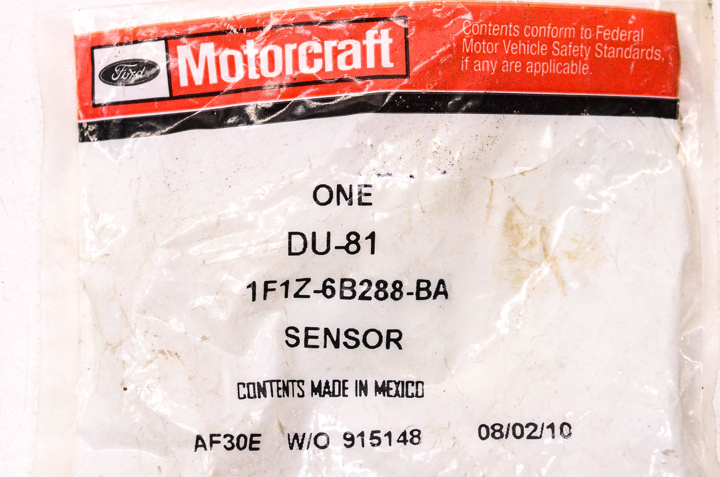 Motorcraft DU-81, 1F1Z-6B288-BA Camshaft Position Sensor NOS