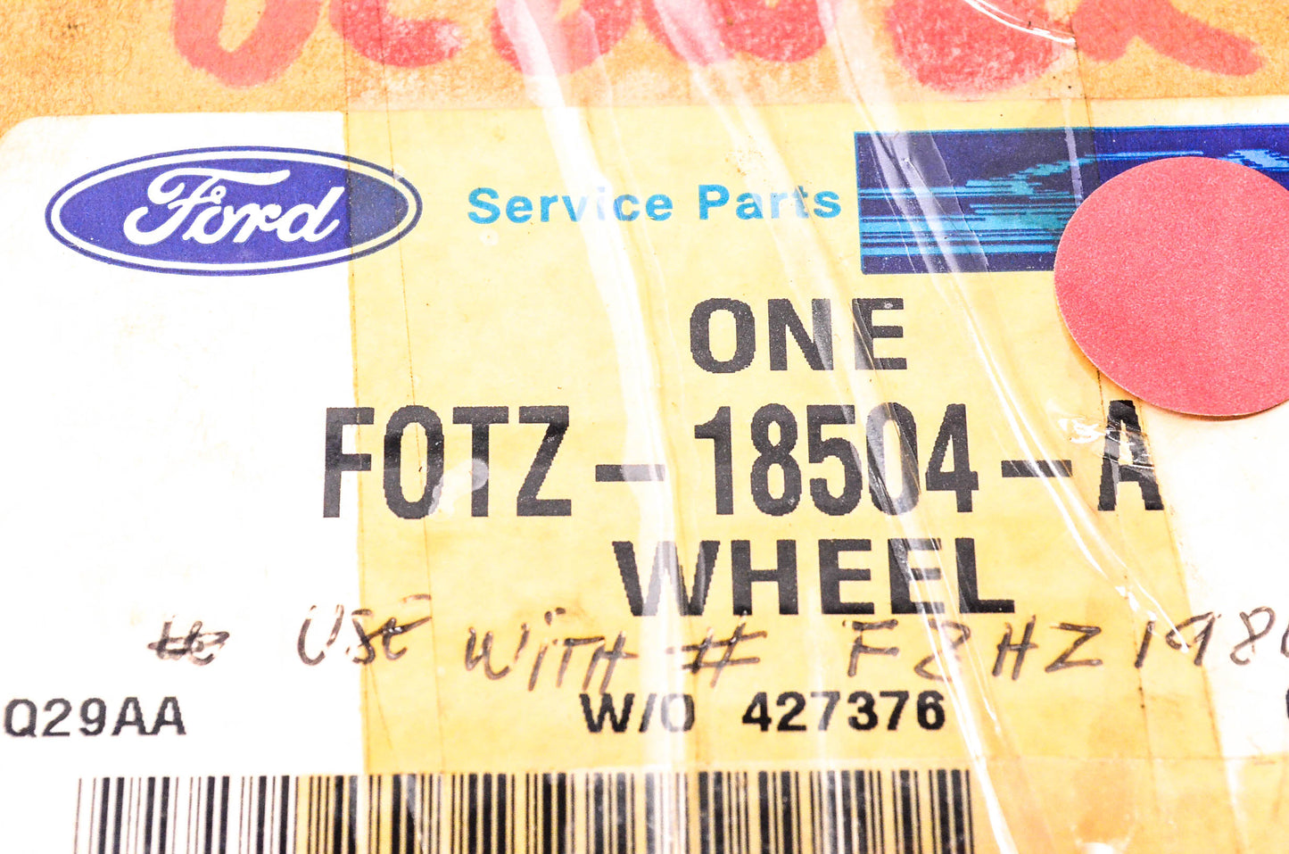 New OEM Ford F0TZ-18504-A Blower Motor Fan Wheel NOS