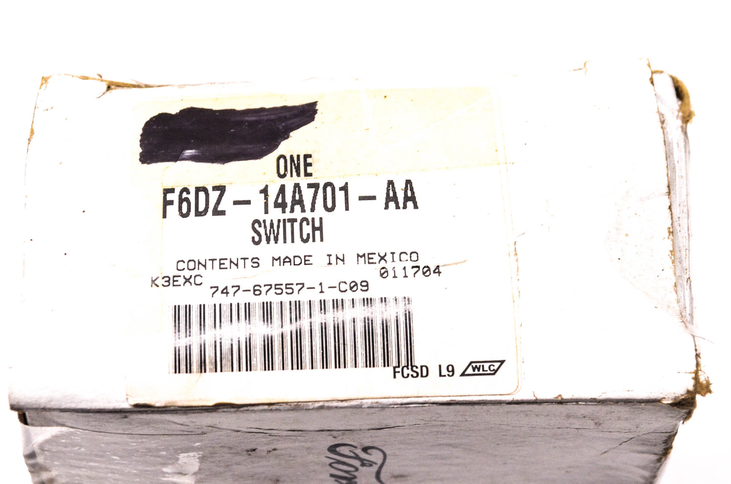New OEM Ford F6DZ-14A701-AA Power Seat Switch NOS