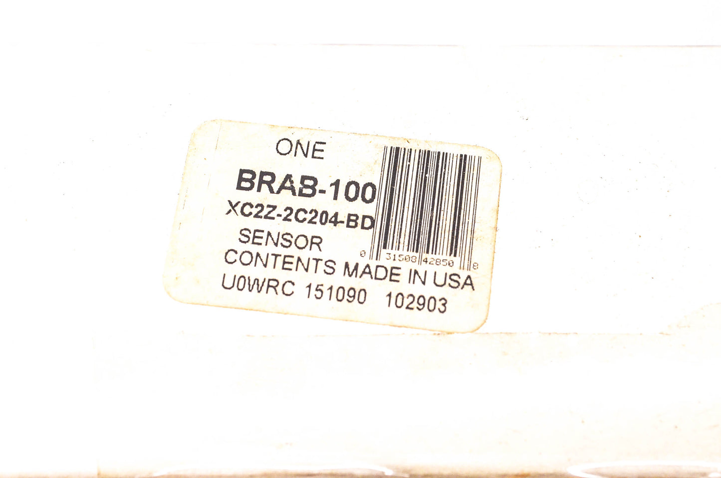Motorcraft BRAB-100, XC2Z-2C204-BD ABS Wheel Speed Sensor NOS