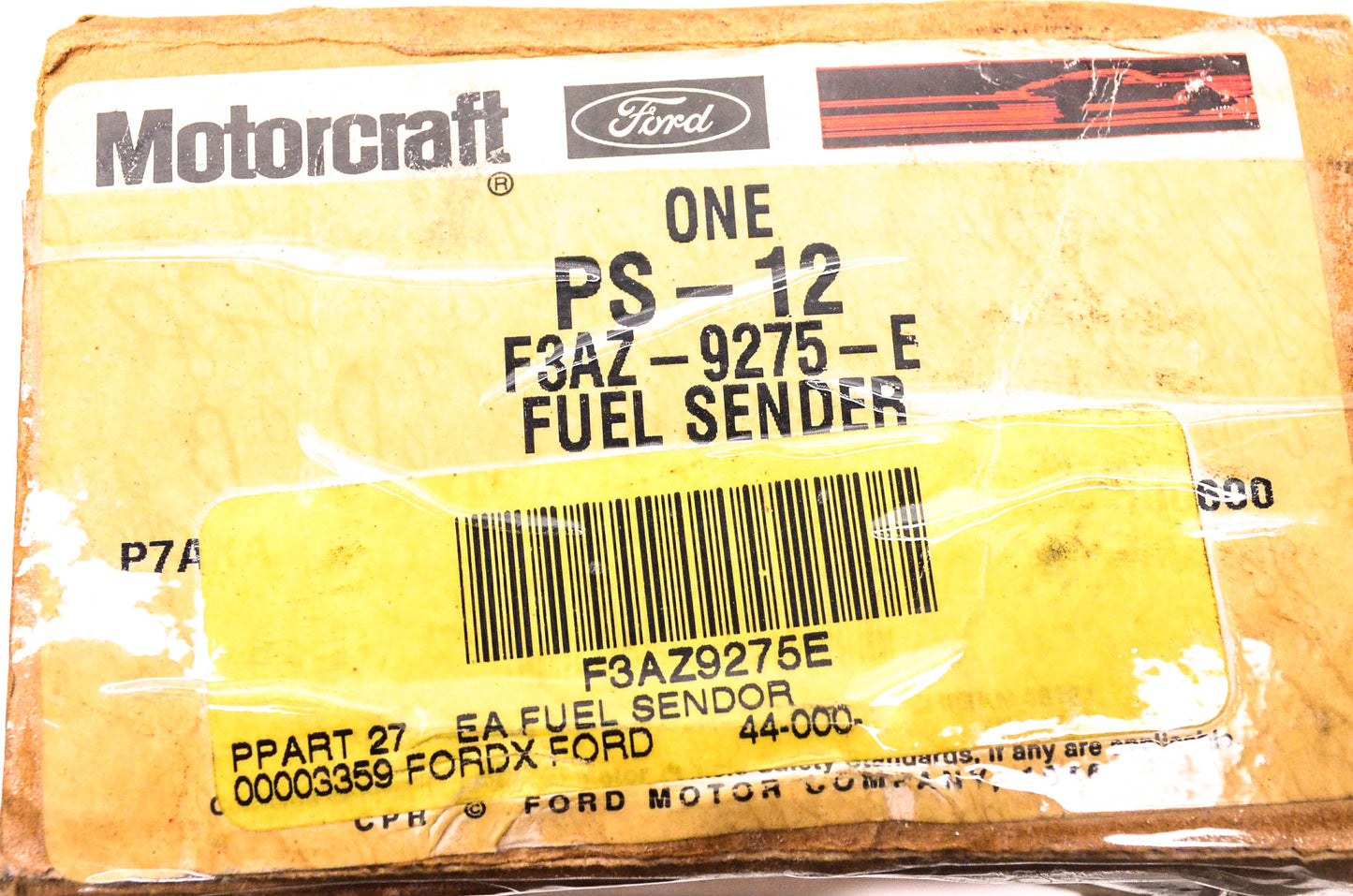 Motorcraft PS-12, F3AZ-9275-E Fuel Tank Level Sender NOS