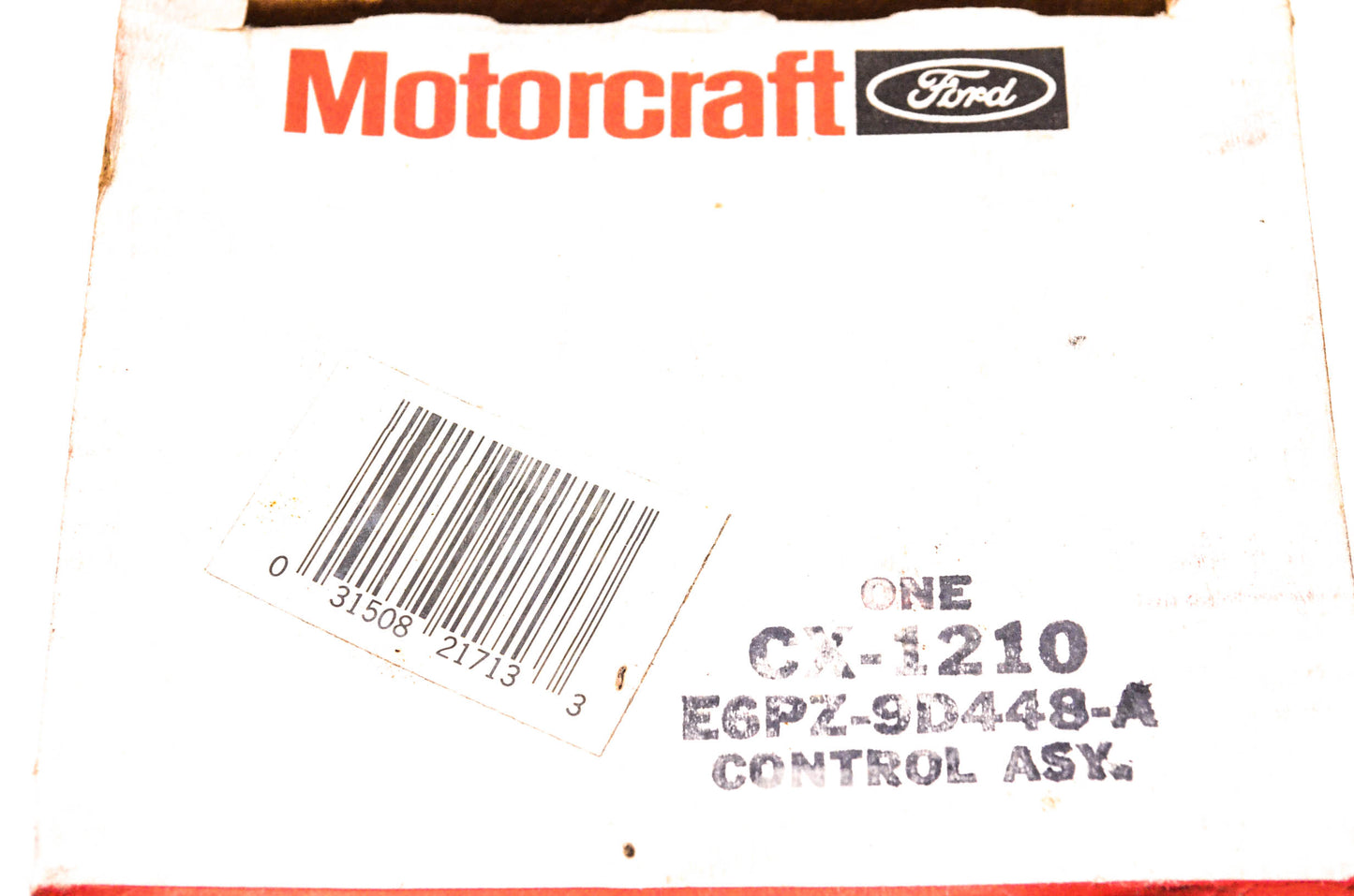 Motorcraft CX-1210, E6PZ-9D448-A Control Assembly NOS