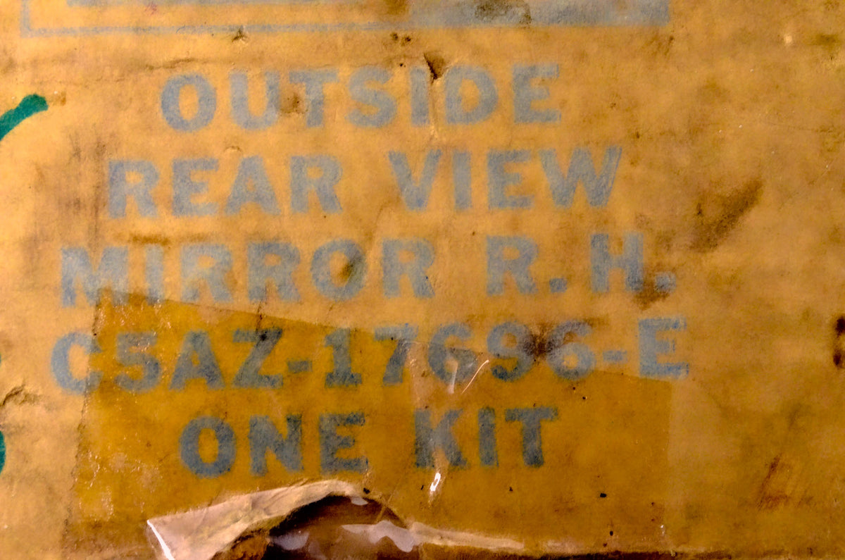 New OEM Ford C5AZ-17696-E Outside Rear View Mirror Assembly NOS
