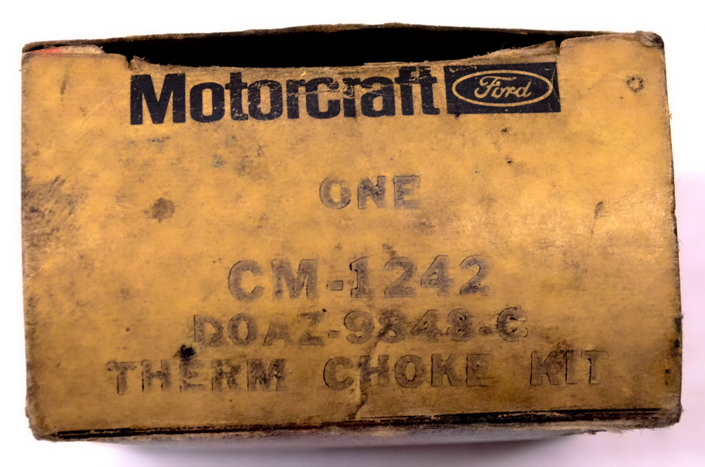 Motorcraft CM-1242, D0AZ-9848-C Choke Thermostat Kit NOS