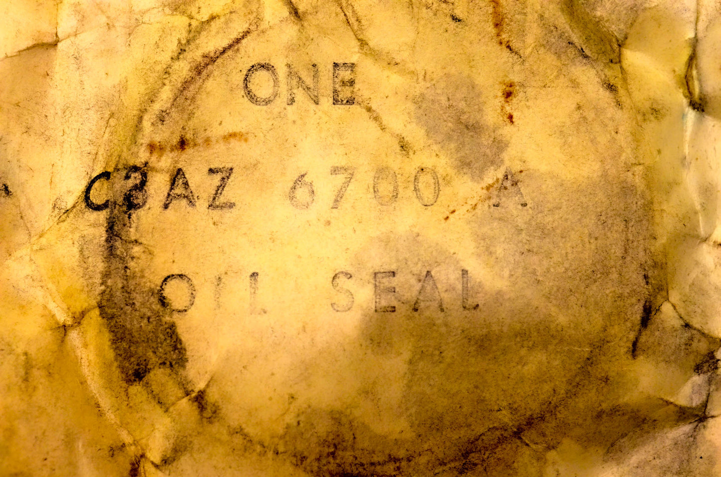 New OEM Ford C3AZ-6700-A Oil Seal NOS