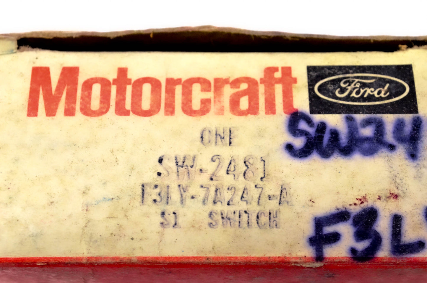 Motorcraft SW-2481, F3LY-7A247-A Neutral Safety Switch NOS