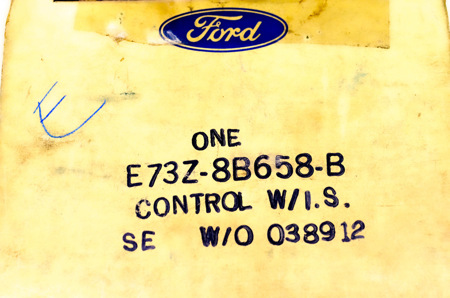 New OEM Ford E73Z-8B658-B Engine Cooling Fan Control NOS