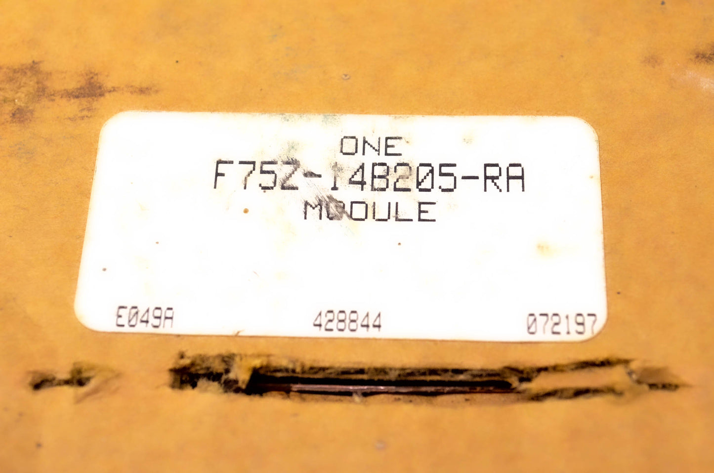 New OEM Ford F75Z-14B205-RA Electronic Module NOS