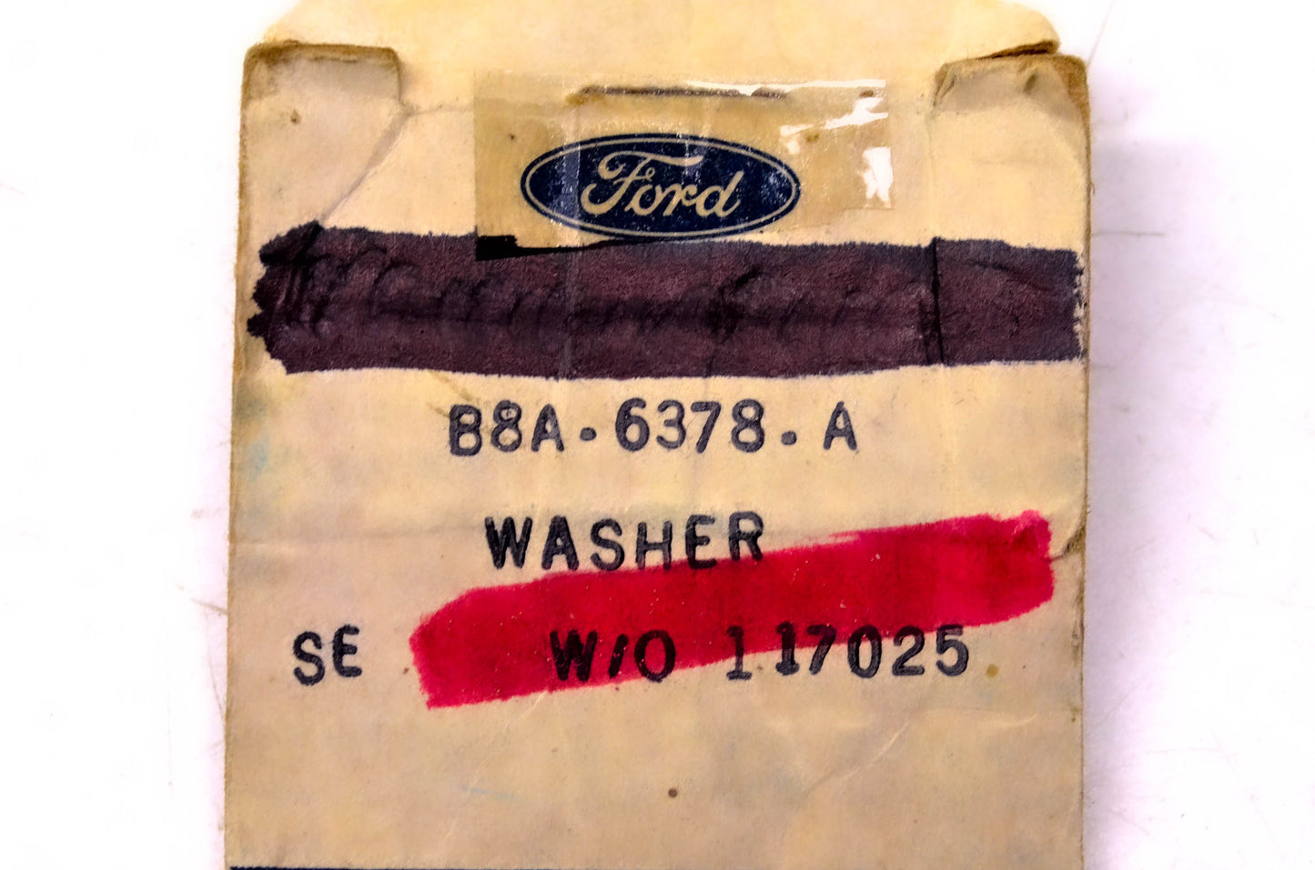New OEM Ford B8A-6378-A Crankshaft Pulley Washer NOS