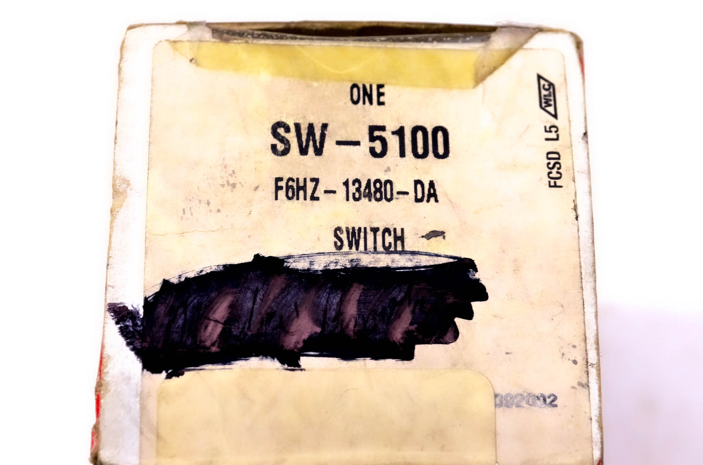 Motorcraft SW-5100, F6HZ-13480-DA Brake Light Switch NOS