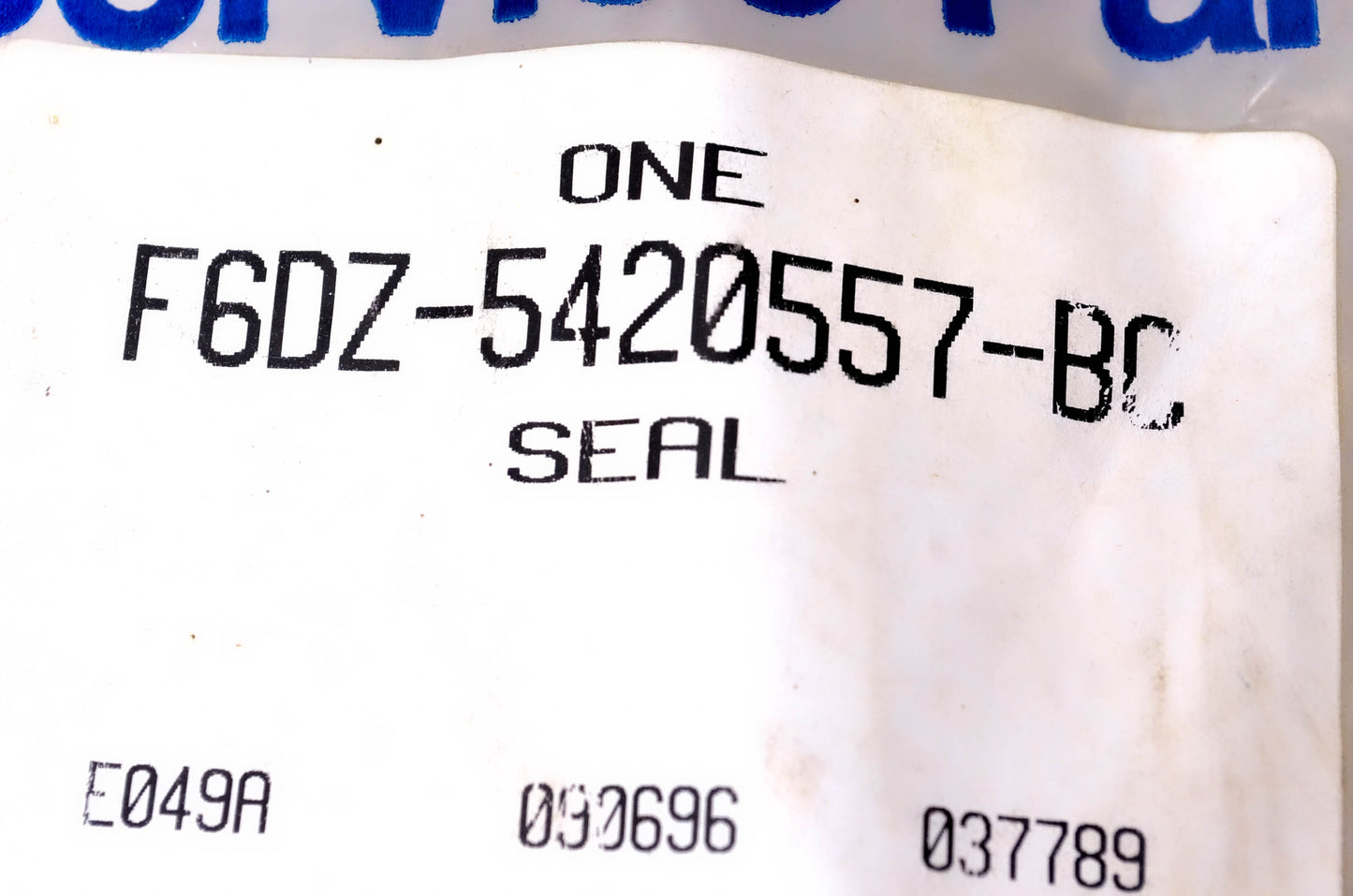 New OEM Ford F6DZ-5420557-BC Left Front Upper Door Seal NOS