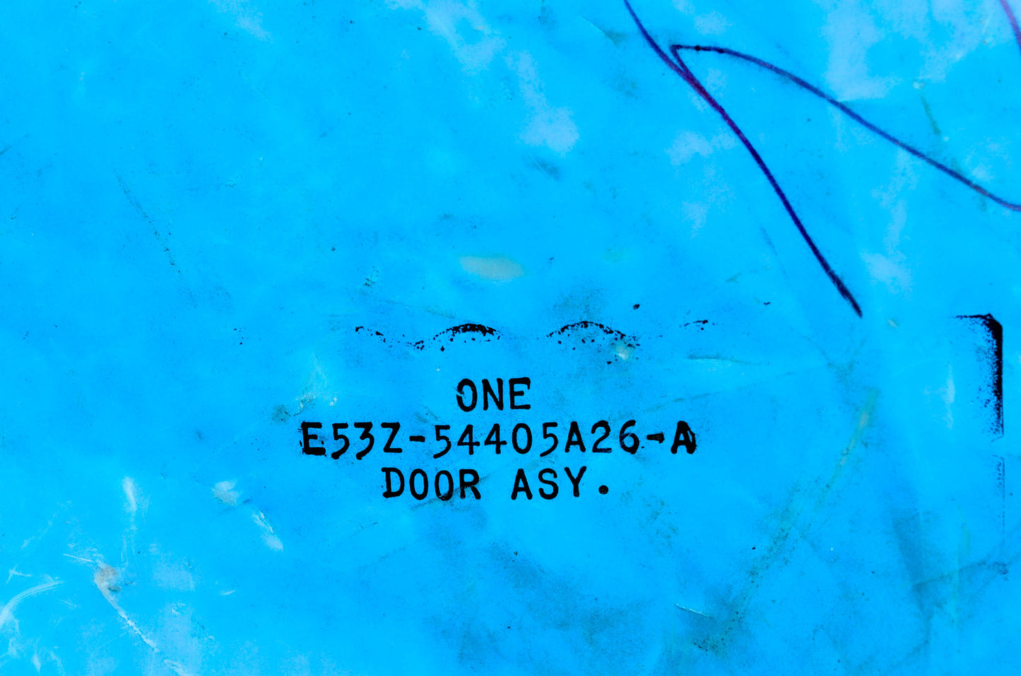 New OEM Ford E53Z-54405A26-A Fuel Tank Filler Door NOS