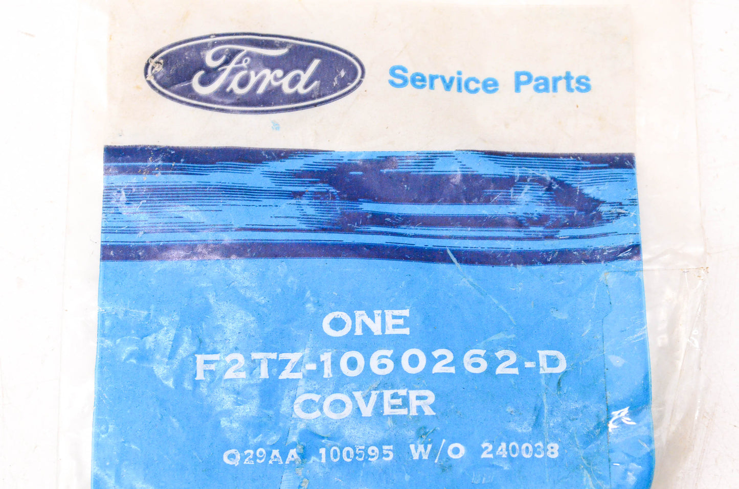 New OEM Ford F2TZ-1060262-D Seat Belt Mount Cover NOS