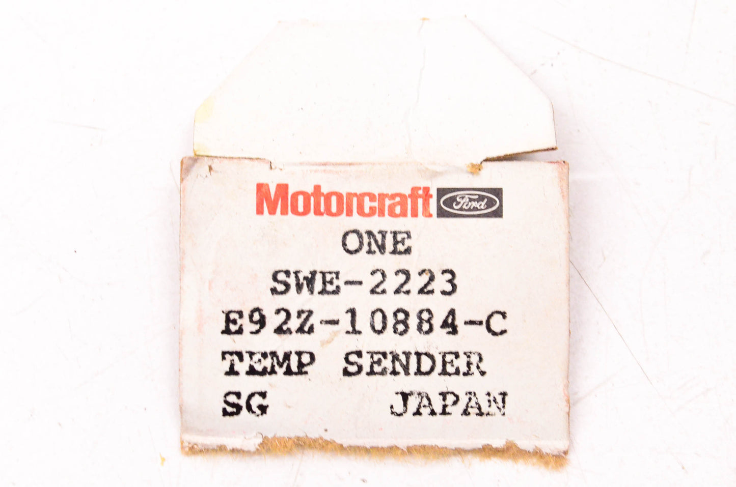 Motorcraft SWE-2223, E92Z-10884-C Temperature Sender Assembly NOS