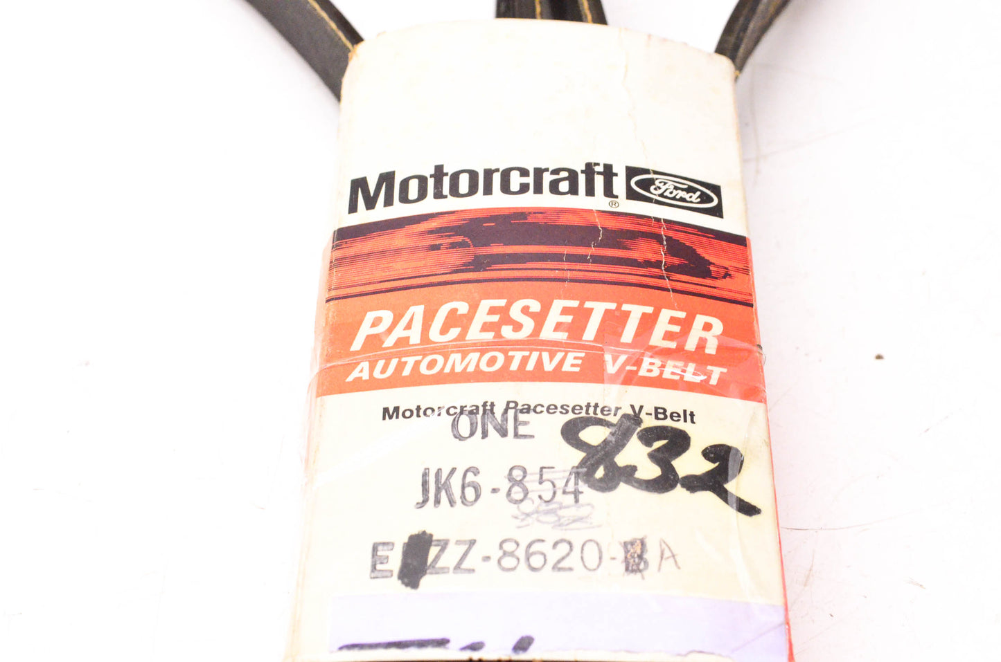 Motorcraft JK6-832, E1ZZ-8620-A, E1ZE-8620-B1A Serpentine Belt NOS