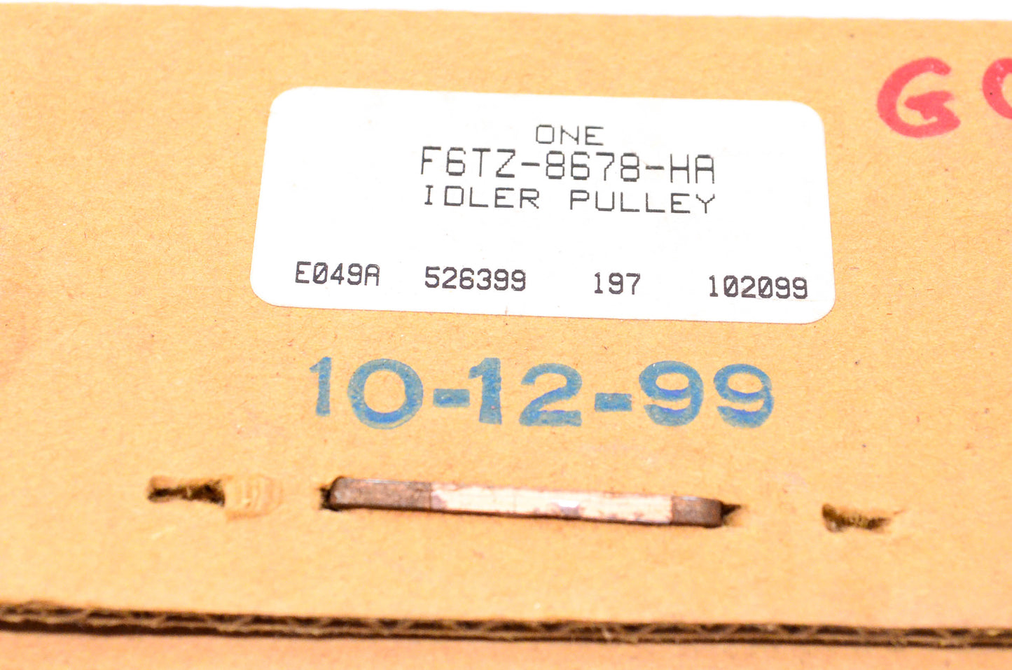 New OEM Ford F6TZ-8678-HA Idler Pulley NOS