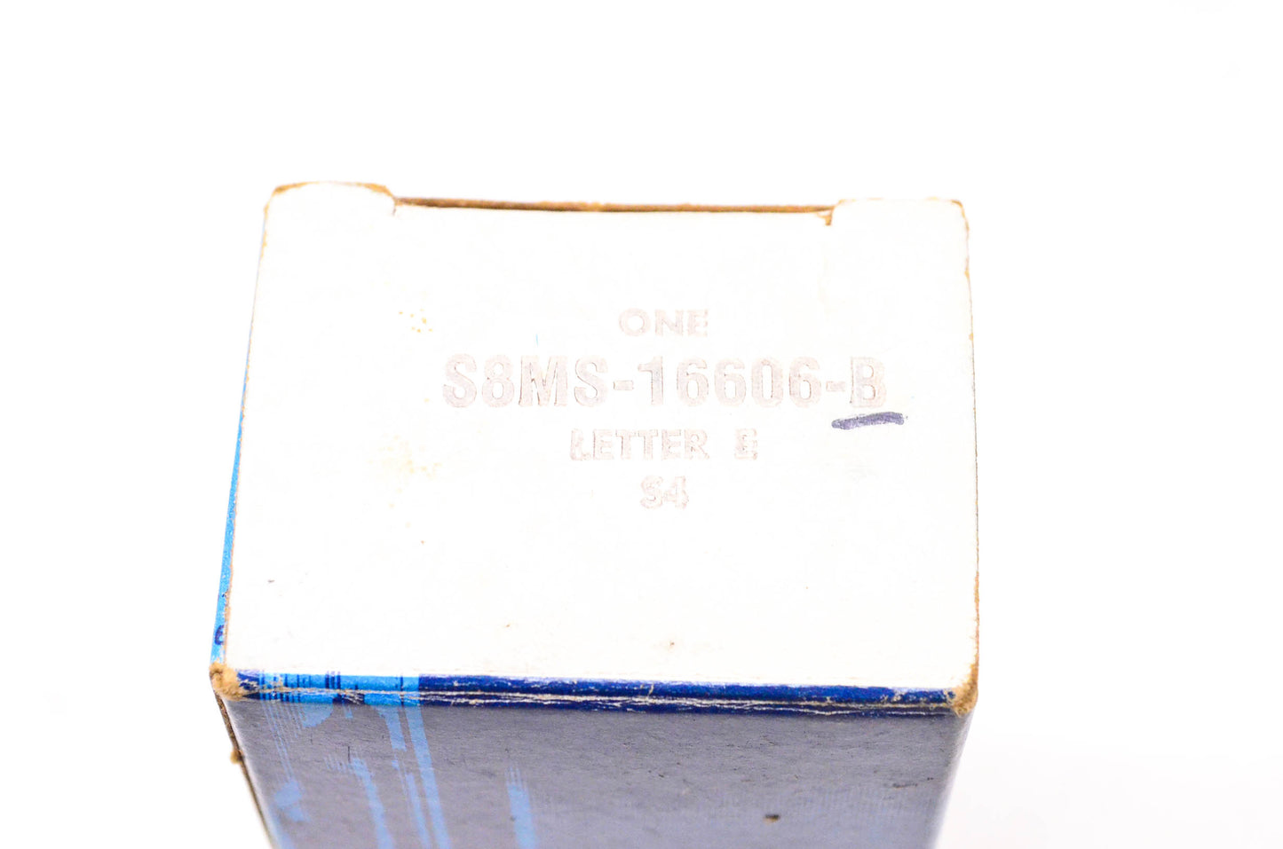 New OEM Ford S8MS-16606-B Shelby Hood Letter Emblem "E" NOS