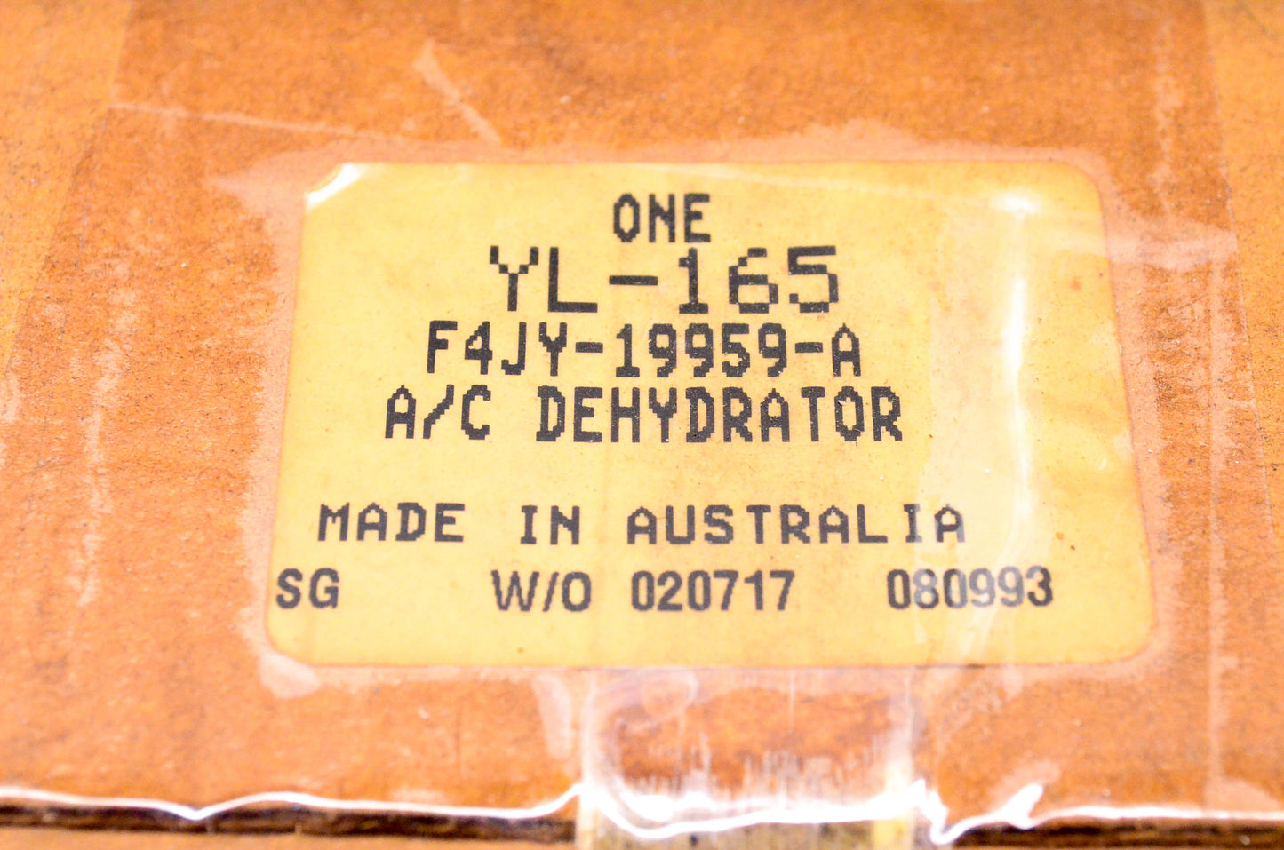 Motorcraft YL-165, F4JY-19959-A A/C Dehydrator NOS