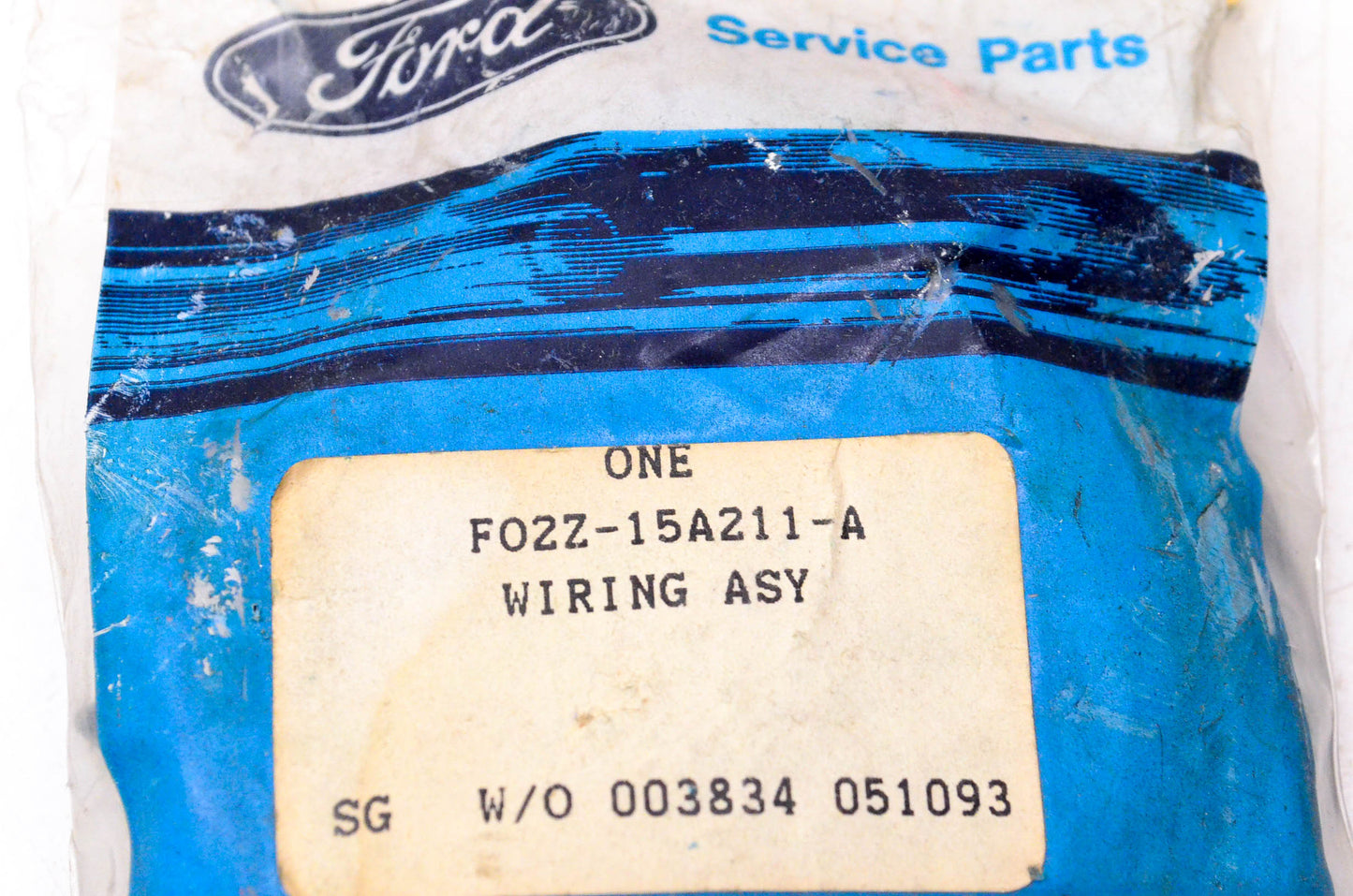 New OEM Ford F02Z-15A211-A, FO2Z-15A211-A Wiring Assembly NOS