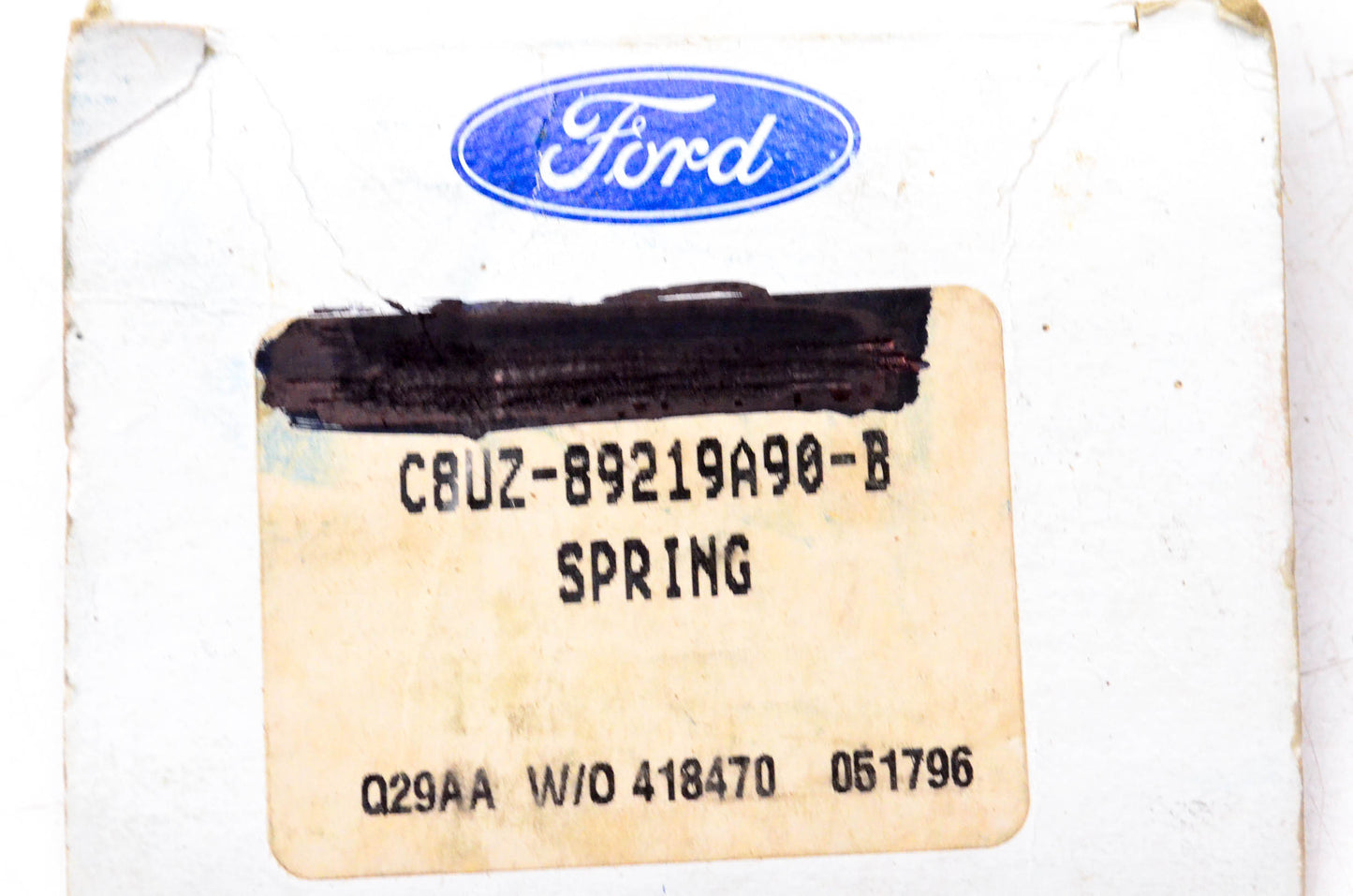 New OEM Ford C8UZ-89219A90-B Spring NOS