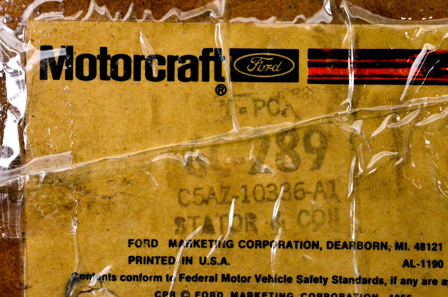 Motorcraft GC-289, C5AZ-10336-A1 Stator & Coil Assembly NOS
