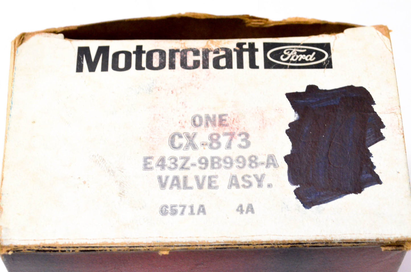Motorcraft CX-873, E43Z-9B998-A Vacuum Control Valve NOS