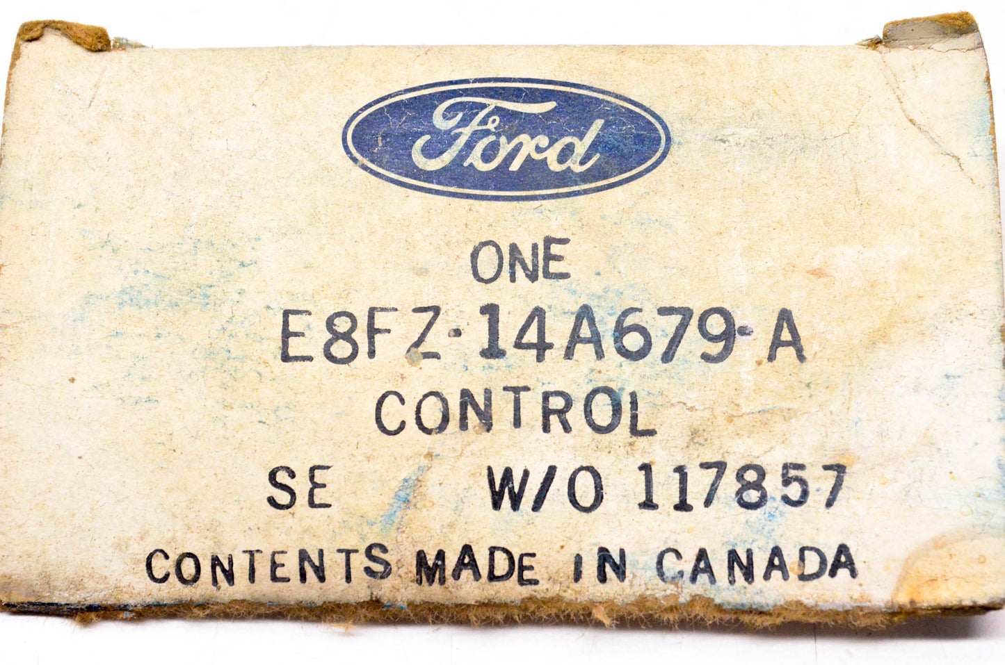 New OEM Ford E8FZ-14A679-A Seat Belt Control Module NOS