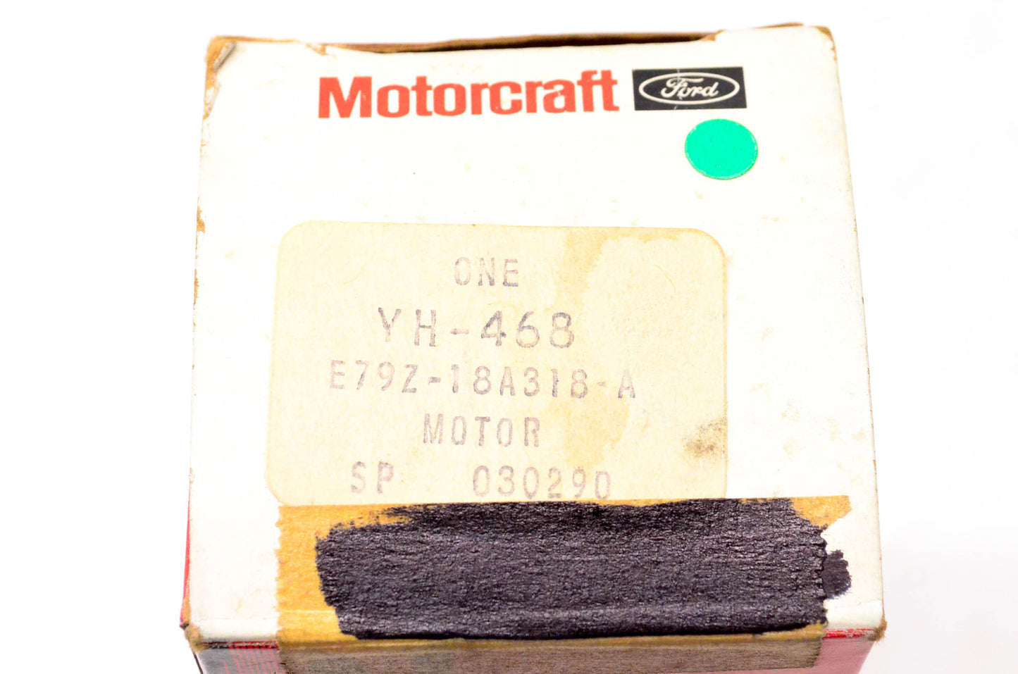 Motorcraft YH-468, E79Z-18A318-A Vacuum Motor NOS