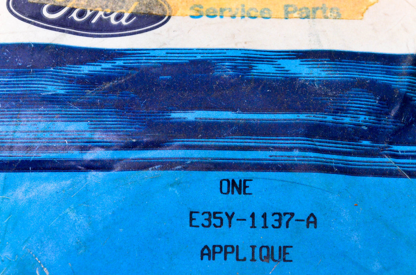 New OEM Ford E35Y-1137-A Wheel Center Cap Emblem NOS