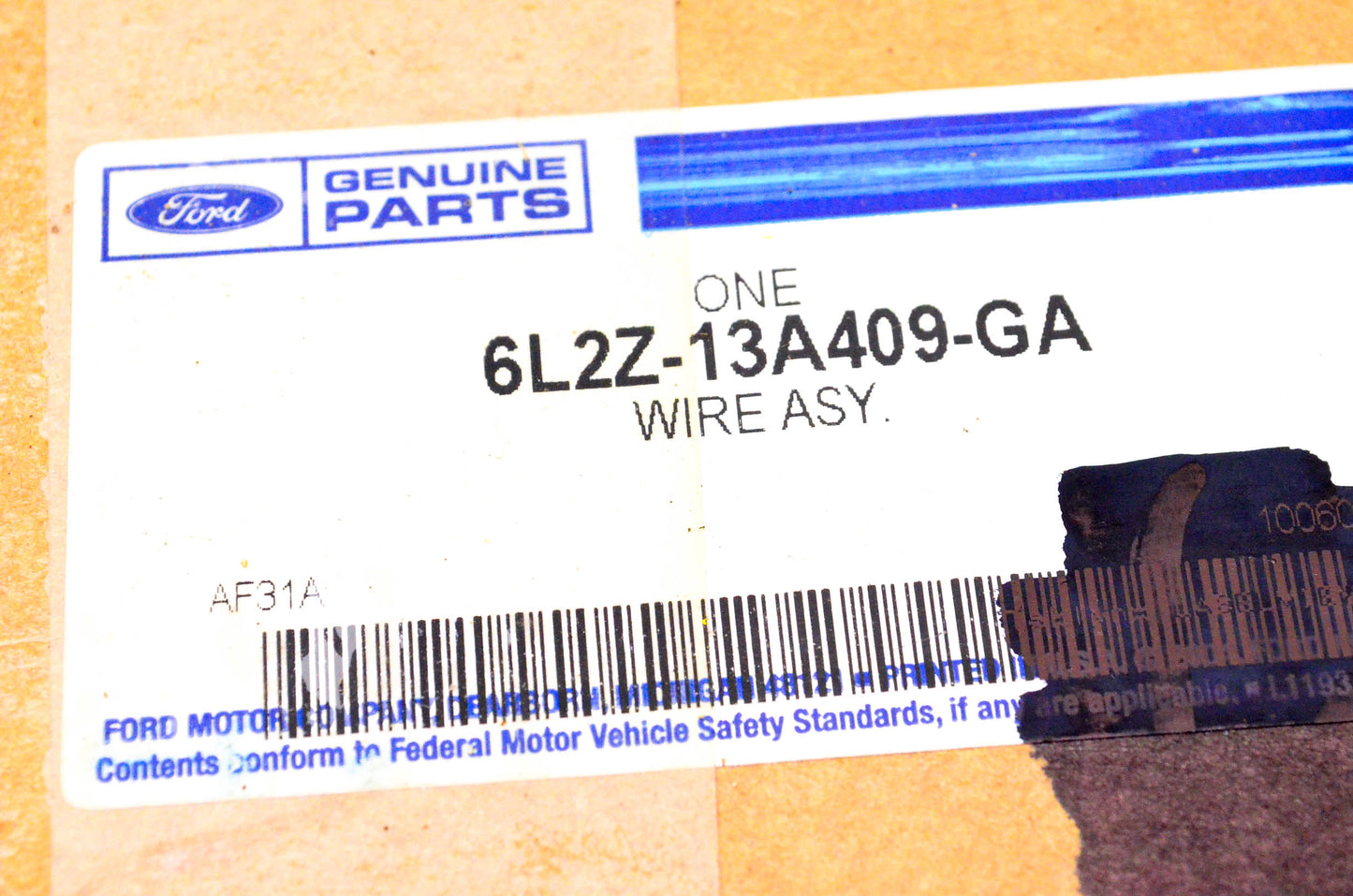 New OEM Ford 6L2Z-13A409-GA Wire Assembly NOS