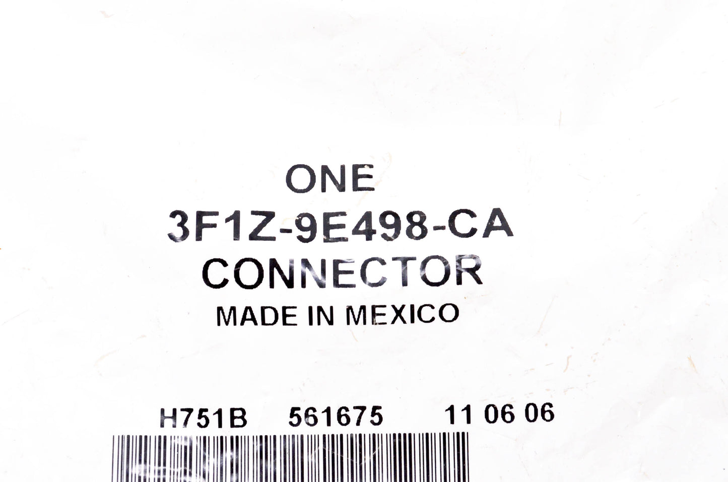 New OEM Ford 3F1Z-9E498-CA Vacuum Control Wiring Harness NOS