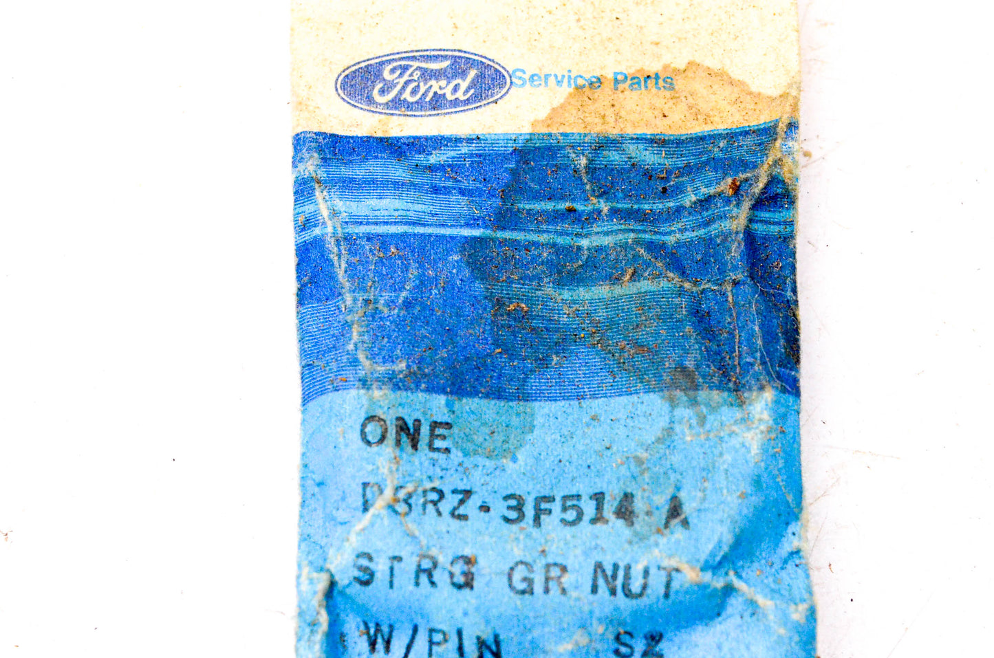 New OEM Ford D8RZ-3F514-A Nut & Pin NOS