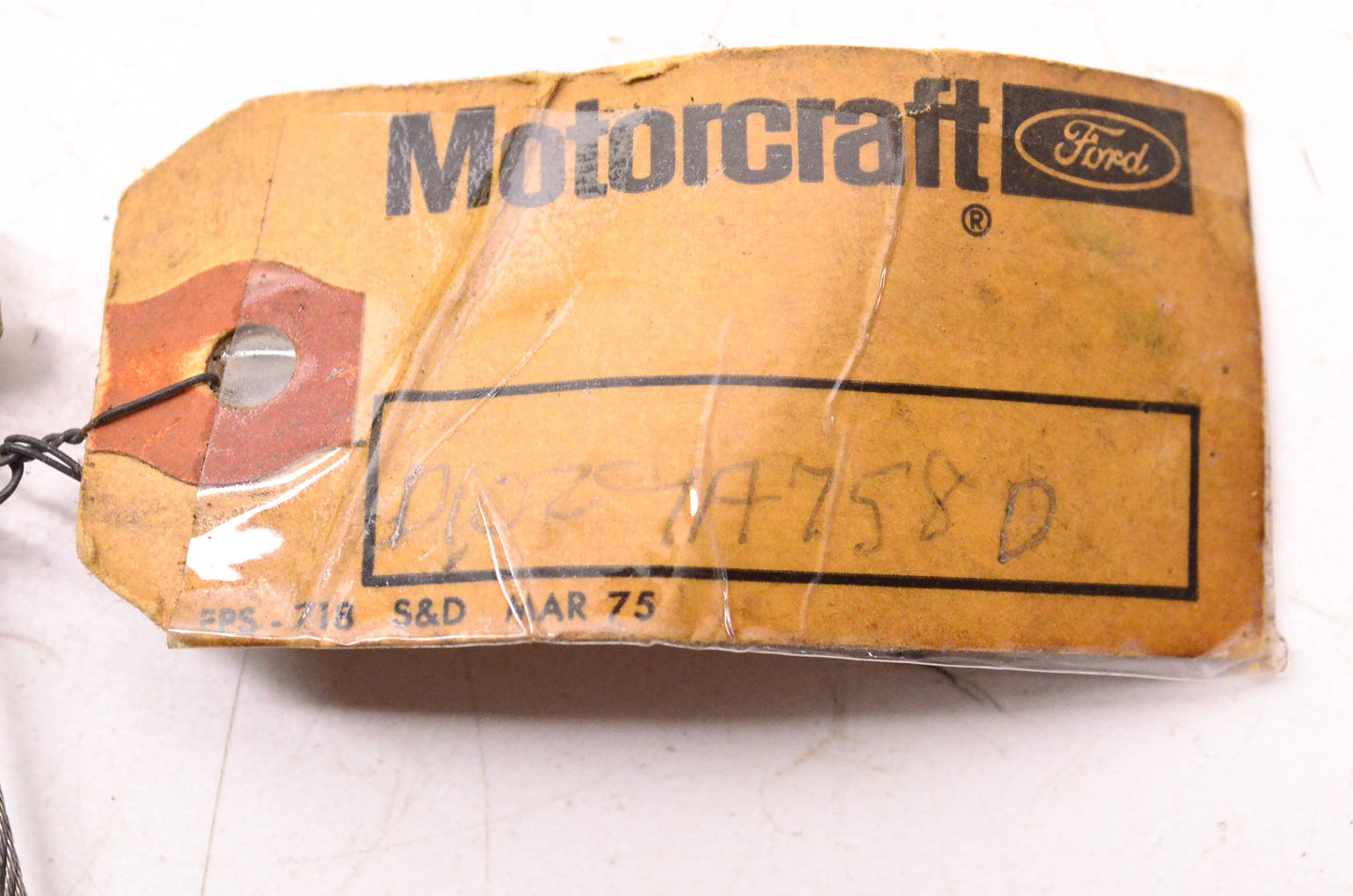 New OEM Ford D10Z-9A758-D Throttle Cable NOS