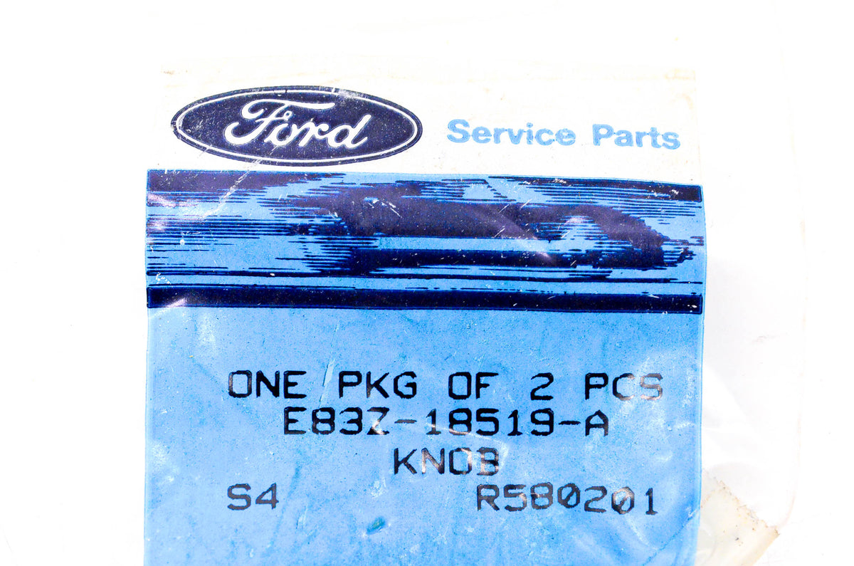 New OEM Ford E83Z-18519-A Control Knob Qty 2 NOS